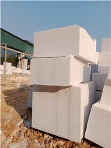 Hot Cheap Pure Natural White Viet Nam Marble Blocks