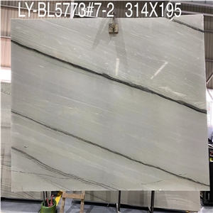 New Arrival Polished Silver Shadow Marble Background Wall