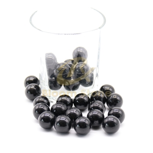 Black Vase Filler Glass Marble Balls For Kids