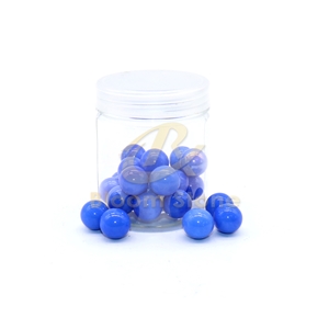 Blue Vase Filler Glass Marble Balls For Kids