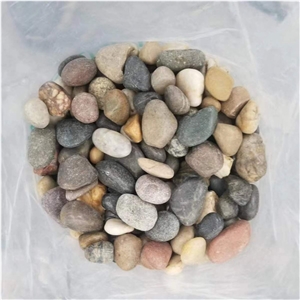 Mixed Color Polished Stone & River Stone For Garden