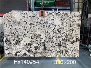 Top Quality Snow White Flower Granite For Wall Slab
