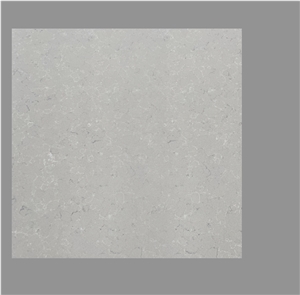 ZD Light Grey Quartz Stone 6023 Polished Slabs