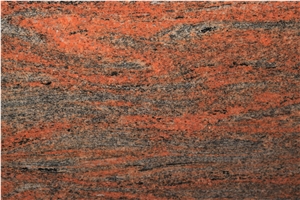 Multicolor Red Granite Slabs