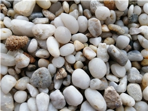 Marble Mixed Pebble Stone, River Washed Pebble Stones