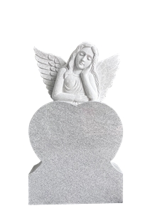 American Angel Grey Headstone 05