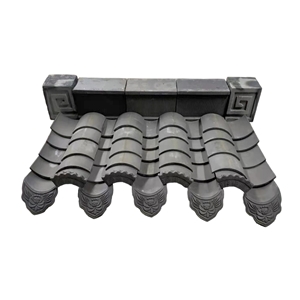 China Suzhou Garden Style Grey Old Clay Roof Tiles