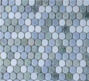 Blue Marble Mosaic Tiles Wall And Floor Tiles