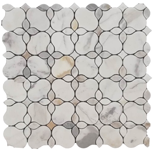 Cape White Marble Mosaic Kitchen Mosaic Tiles