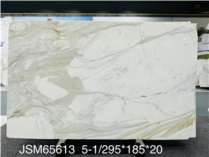 Bianco Calacatta Marble Slab&Tiles For Project