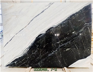 China Panda Marble, Ink Painting Marble Slab&Tiles