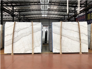 Kwong Sal White Marble Slab&Tiles For Project