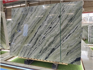 NEW Ice Green Marble,White Beauty Marble For Project