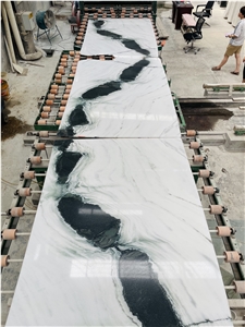 Premium Quality Panda White Marble Slab&Tiles For Project