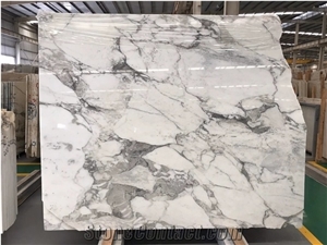 Hot Sale Calacatta Carrara White Marble For Stairs Project