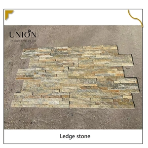 UNION DECO Rusty Quartzite Ledge Stone Wall Cladding Stone