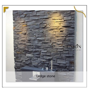 UNION DECO Wall Cladding Ledger Panel For Fireplace Walls