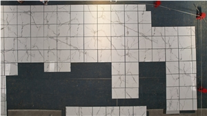 Calacatta White Marble Floor Tiles