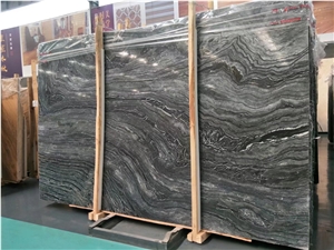 China Ancient Wooden Marble Slabs