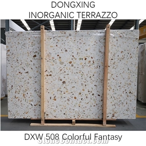 Colorful Terrazzo Inorganic Terrazzo Slab Tile