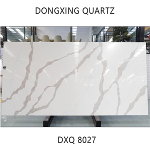 DXQ8027 Carrara Gold Artificial Quartz Stone