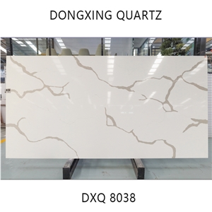 DXQ8038 Carrara Gold Modern Quartz