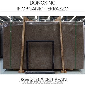 DXW210 Cardamom Terrazzo Brown Big Slab Tile