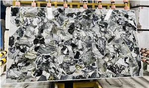 China Cold Emerald Marble Slab