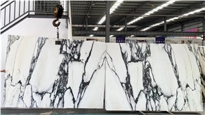 New Calacatta White  Marble Slabs