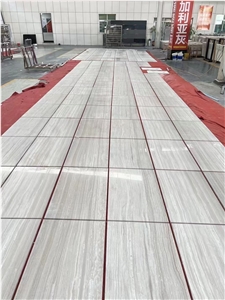 New  Wooden White Drylay  Marble Slabs