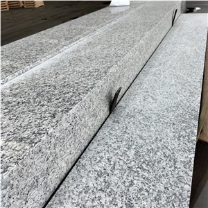 30Mm Thick Bacuo White G603 Granite Stone Stair