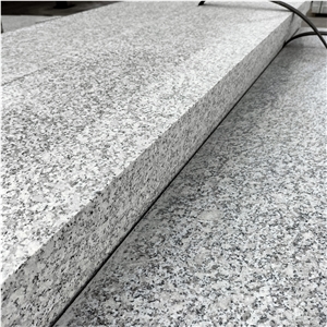 30Mm Thick Bacuo White G603 Granite Stone Stair