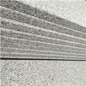Polished Hubei Sesame White Granite Tiles