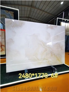 Afghanistan White Onyx Polished Standard Slabs For Interior