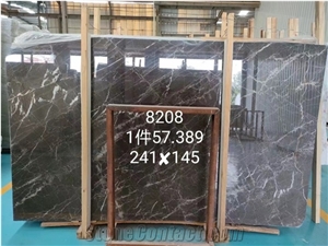 China Coffee Mousse Marble Small Size Slabs Tile Polished