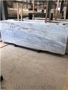Garda Crystal Blue Marble Slab Tile