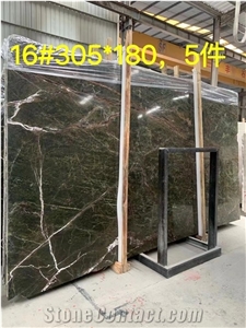 India Rain Forest Marble Big Size Slabs For Interior Design
