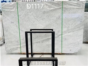 Italy Bianco Carrara Large Size Slabs For Interior Design