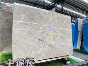 Turkey Castle Light Grey Marble Slab