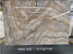 Yinxun Palissandro Marble Myanmar Lafite Slabs Bookmatched