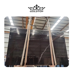 Best Sells High Quality Black Marquina Marble Slabs