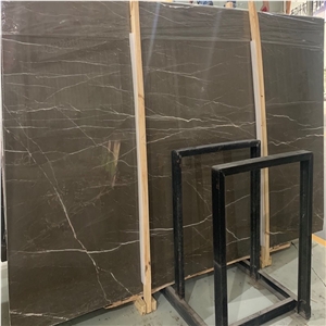 Fashion Design Brown Coffee Mousse Marble Slabs