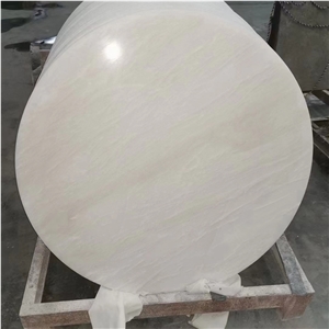 GOLDTOP OEM/ODM White Marble Round Table Tops