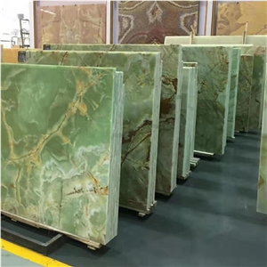 High Quality Wholesale Green Onyx Slabs For Wall Or Floor