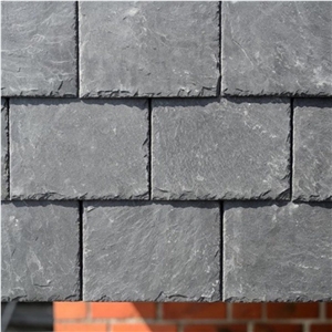 Good Price Black Natural Slate Roof Tiles For Home Decor
