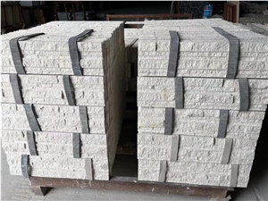 Limestone Feature Wall Panel White Limestone Veneer Cladding