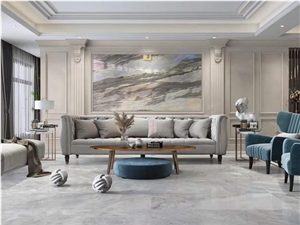 High Quality  Ocean Blue Quartzite For Interior Decoration