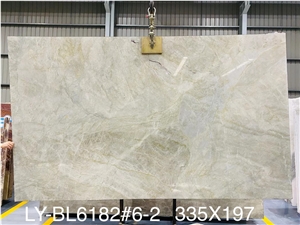 New Arrival Jinghu Spring Quartzite Slab 18Mm Polished