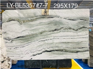 New Arrival Material Norwegian Green Quartzite Slab Floor