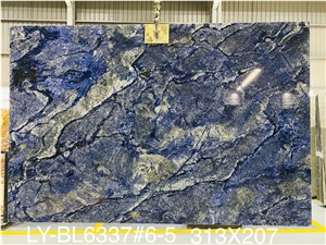 New Arrival Polished 18Mm Azul Bahia Granite Slab